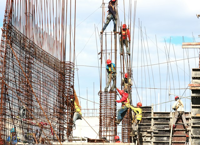 Civil works on a Stanchion site